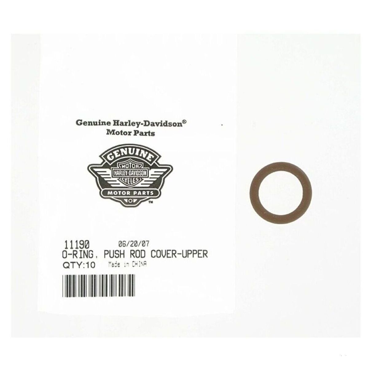 11190 Harley-Davidson® "Pushrod Tube O Ring"