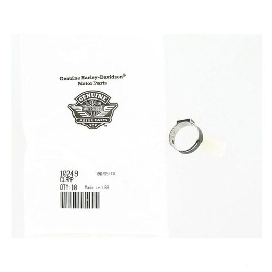 10249 Harley-Davidson® "Hose Clamp-Black"