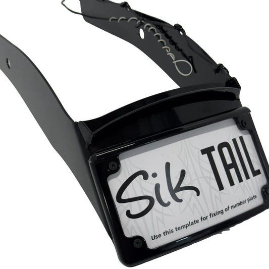 SIK014 - "Siktail Tail Tidy 2018+ Street Bob & Slim - Black"