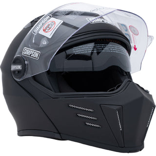 Simpson Ghost Bandit Modular Helmet - Matte Black