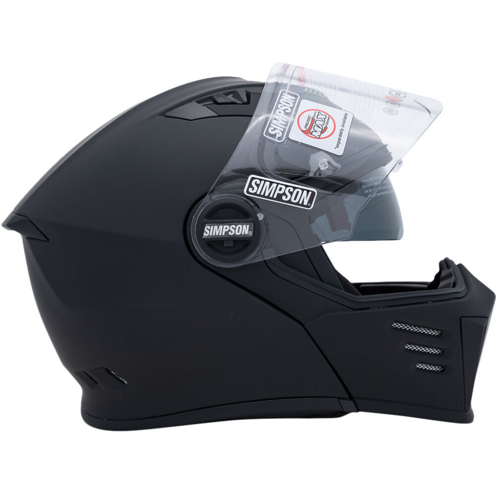 Simpson Ghost Bandit Modular Helmet - Matte Black