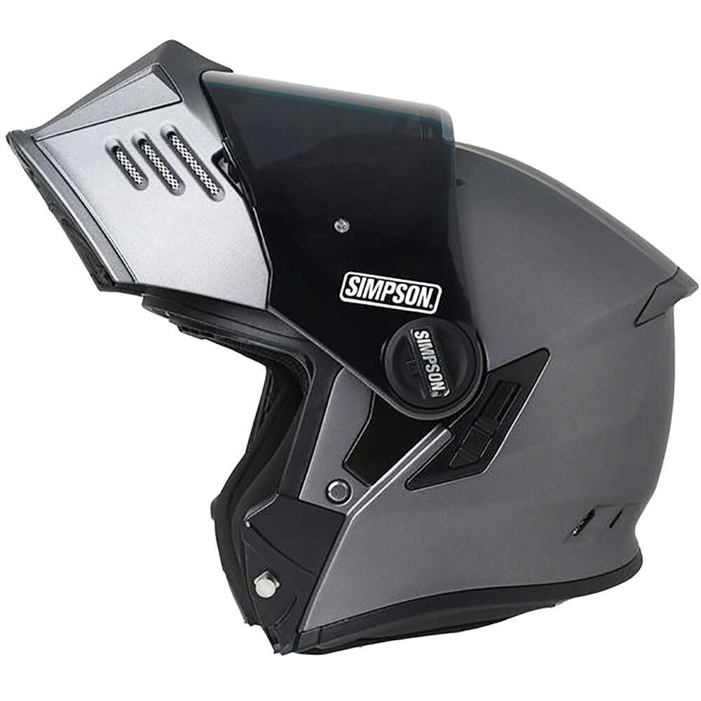 Simpson Ghost Bandit Modular Helmet - Matte Black
