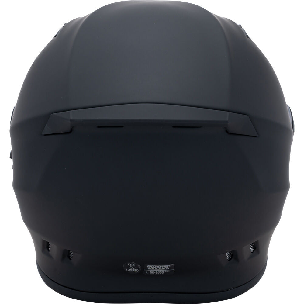 Simpson Ghost Bandit Modular Helmet - Matte Black