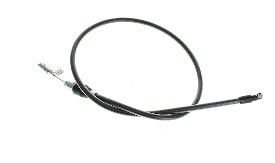 MS-423803HE - 40in. Quick Connect Upper Clutch Cable – Black Pearl. Fits Touring 2024up & Softail 2025up