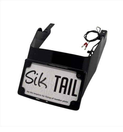 SIK023 - "X 500 SIK-TAIL (PLATE ONLY)"