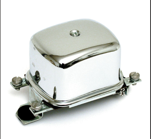A201107C - "ACCEL 12 Volt Mechanical Regulator- Chrome, Sportster 1954-80'"