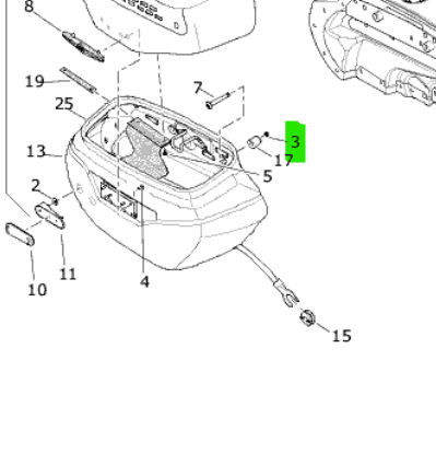 11159 Harley-Davidson® "Oil Tank O Ring XR750/ FL Saddlebag O Ring"