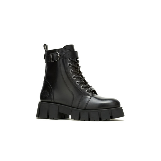 Harley-Davidson® Women's Uplift Buckle 6-Inch Black Fashion Boots
