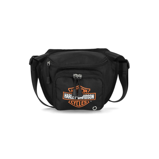 Harley-Davidson Deluxe Nylon Bumbag - Adjustable Waistband