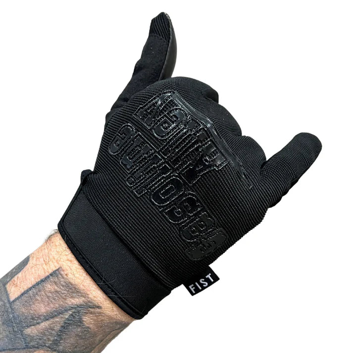 Gasoline Alley x Fist Handwear Collab Gloves - Black