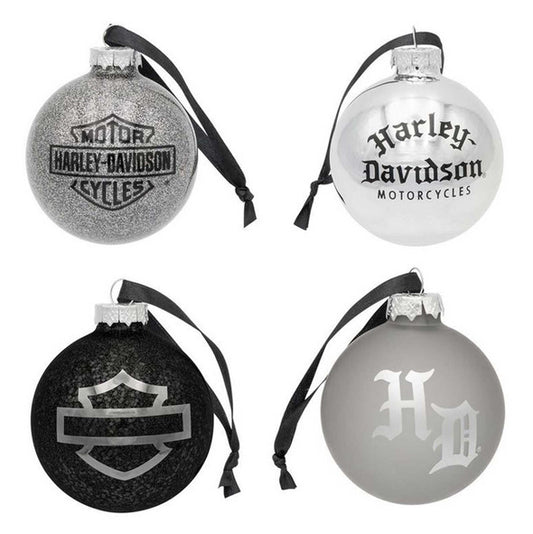 Harley-Davidson® Old English H-D Holiday Ornament Set