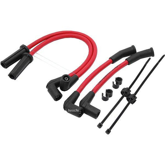 31600112A Harley-Davidson® "Screamin’ Eagle 10mm Phat Spark Plug Wires – Red"