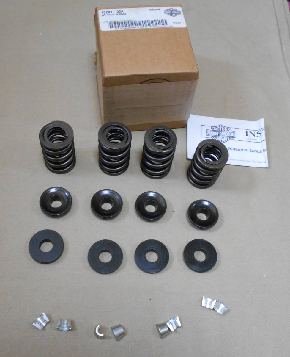 18281-02A Harley-Davidson® "Screamin Eagle Race Valve Spring Kit 5/16" dia. Valve Stems"