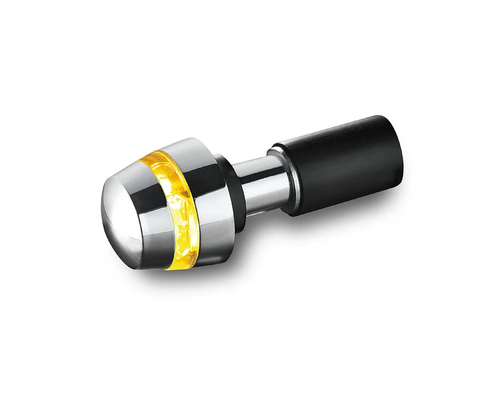 K2558 -Handlebar End Turn Signal – Chrome. – Kellermann
