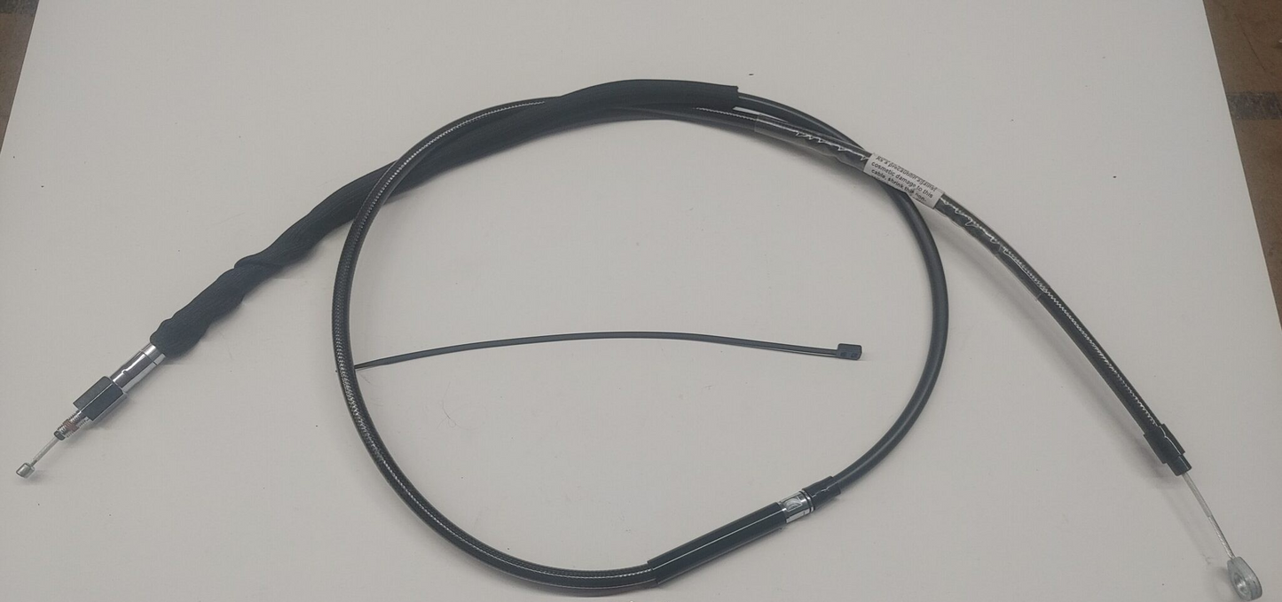 38973-10 Harley-Davidson® "Clutch Control Cable 70.69"- Diamond Black, Dyna/Softail "