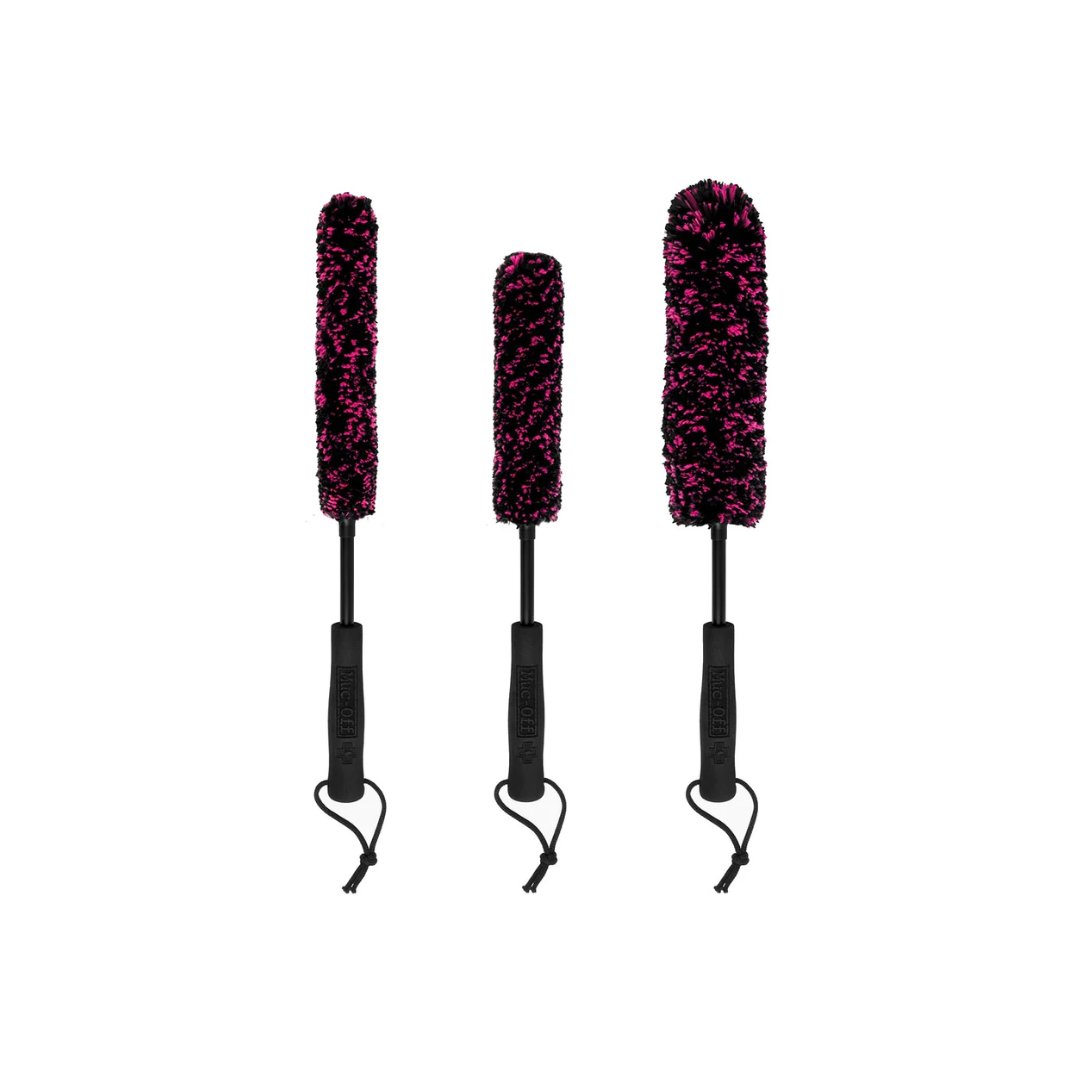 Muc-Off Microfibre Detailing Brush Set x 3