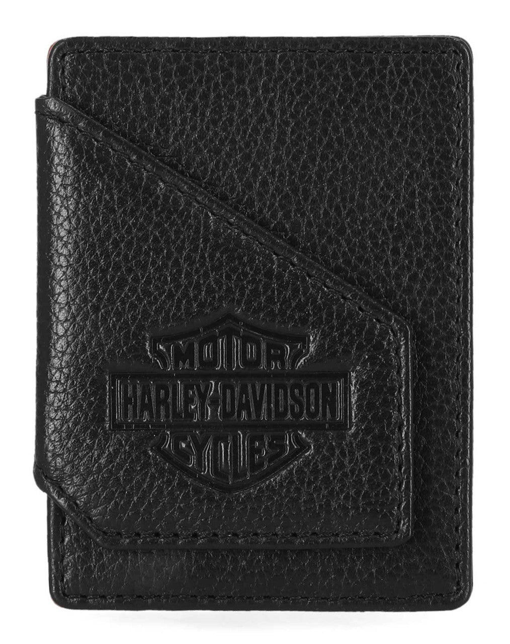 Harley-Davidson® Men's Bar & Shield Pebble Card Case