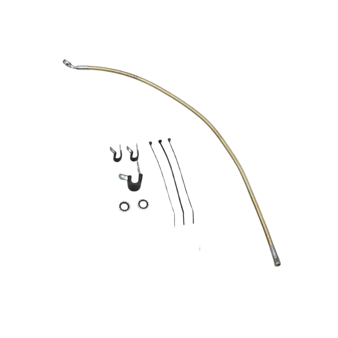 41800058A Harley-Davidson® "Upper Brake Line- Dyna/Softail"