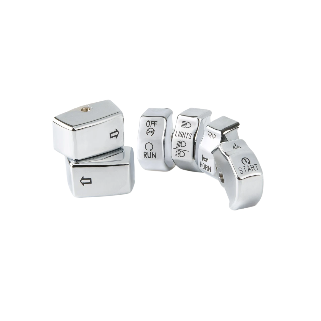 71500110 - Harley-Davidson® Chrome Switch Caps
