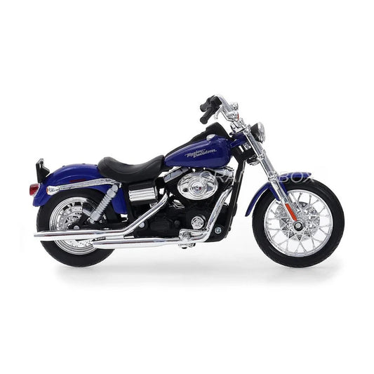 Harley-Davidson 1:18 Motorcycle - 2006 Dyna Street Bob – Blue