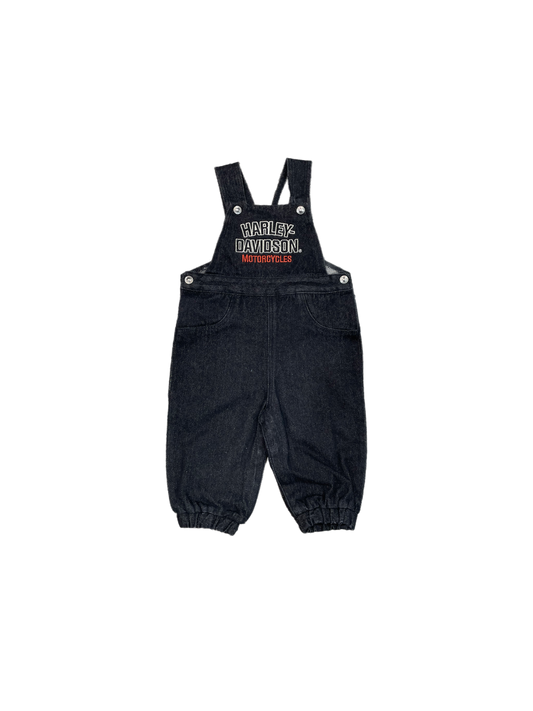Harley-Davidson® Baby/Toddler Unisex Embroidered Denim Overalls