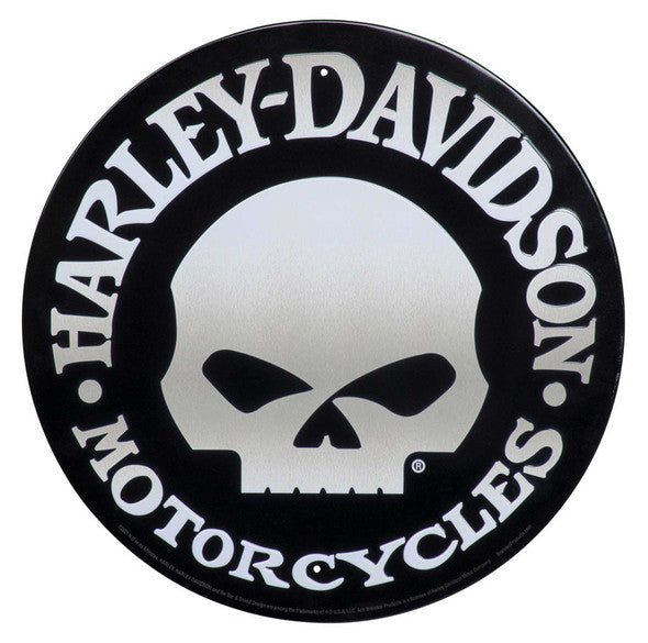 Harley-Davidson®Skull Tin Sign